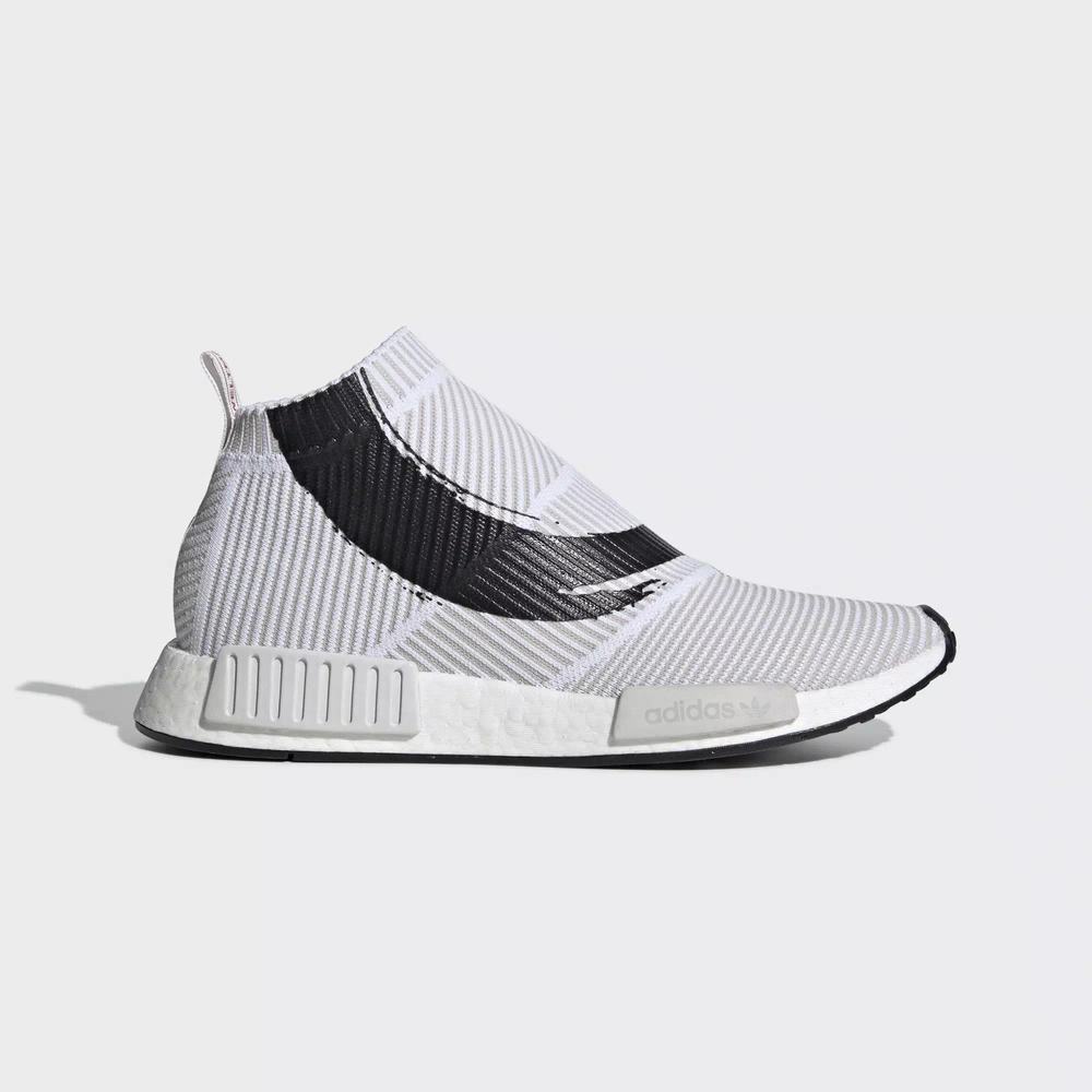 Adidas NMD CS1 Primeknit Tenis Blancos Para Hombre (MX-83638)